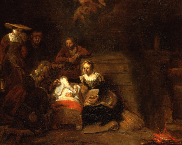 The Worship of the Child by Rembrandt Harmenszoon van Rijn