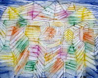 Theater–Mountain–Construction  by Paul Klee