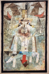 The wild man by Paul Klee