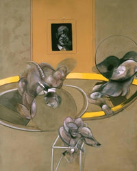 Three Figures and Portrait by Francis Bacon