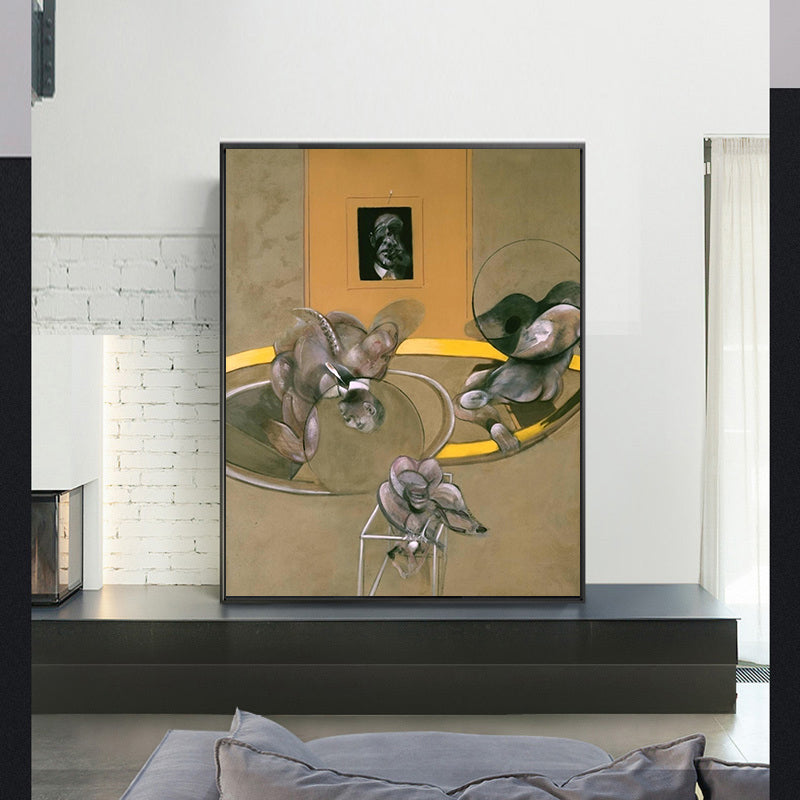 Three Figures and Portrait by Francis Bacon