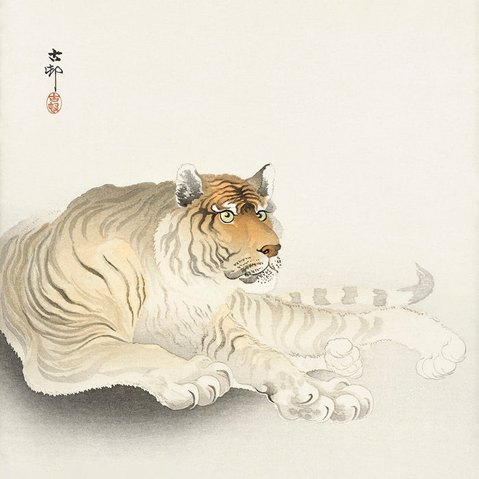 Tiger  by Ohara Koson