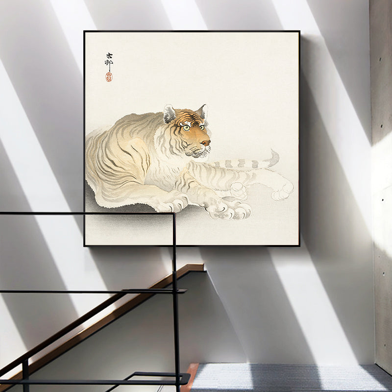 Tiger  by Ohara Koson