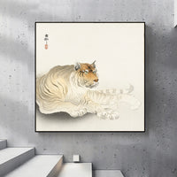 Tiger  by Ohara Koson