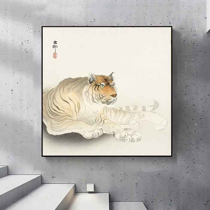 Tiger  by Ohara Koson