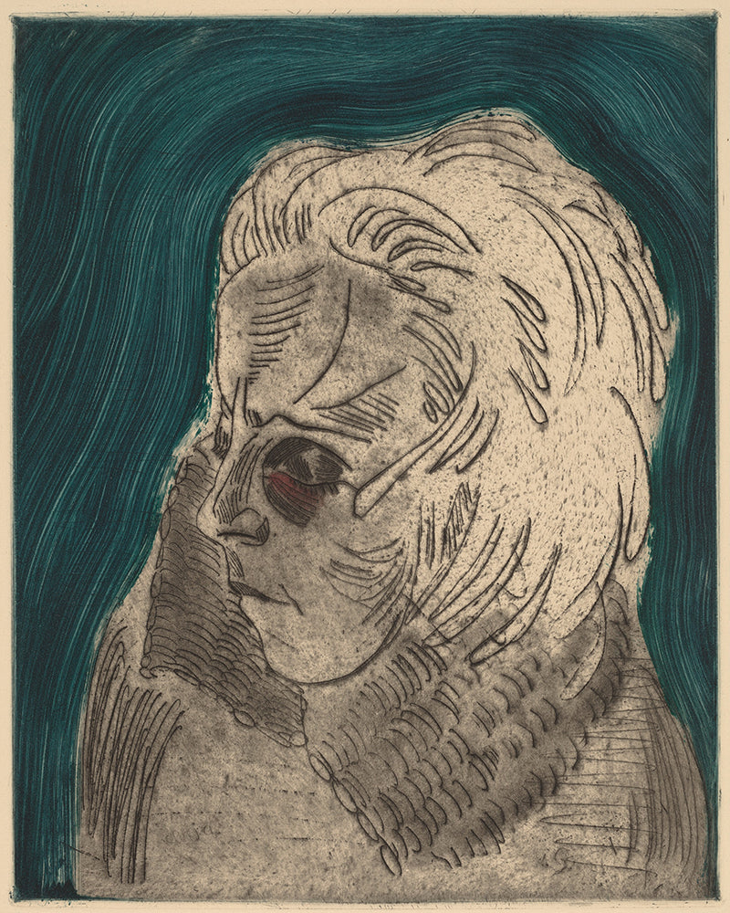Tired Woman, Sonia Gramatté by Paul Klee