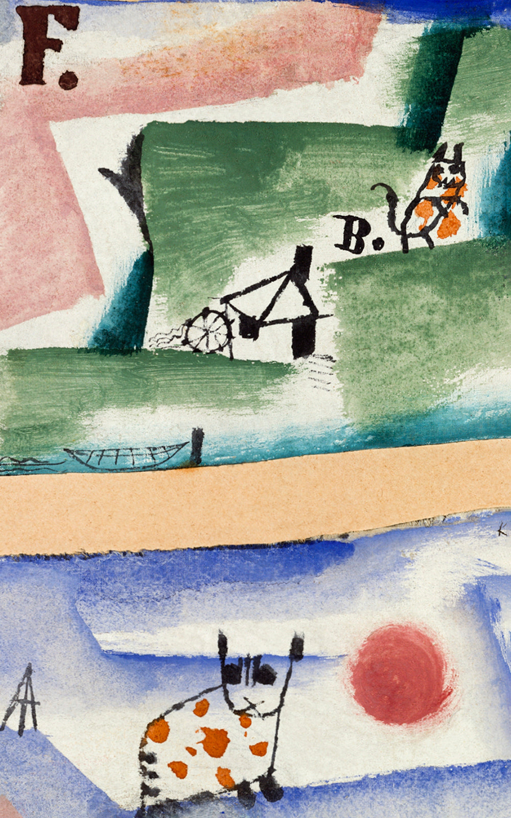 Tomcat's Turf by Paul Klee
