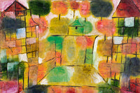 Tree and Architecture–Rhythms  by Paul Klee