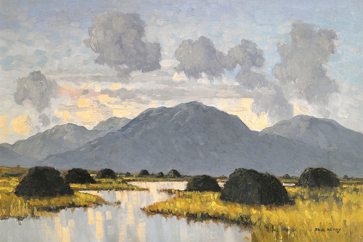 Turf Stacks in the West by Paul Henry
