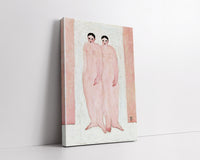 Two Pink Nudes by San Yu