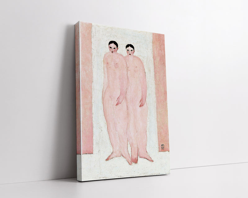 Two Pink Nudes by San Yu