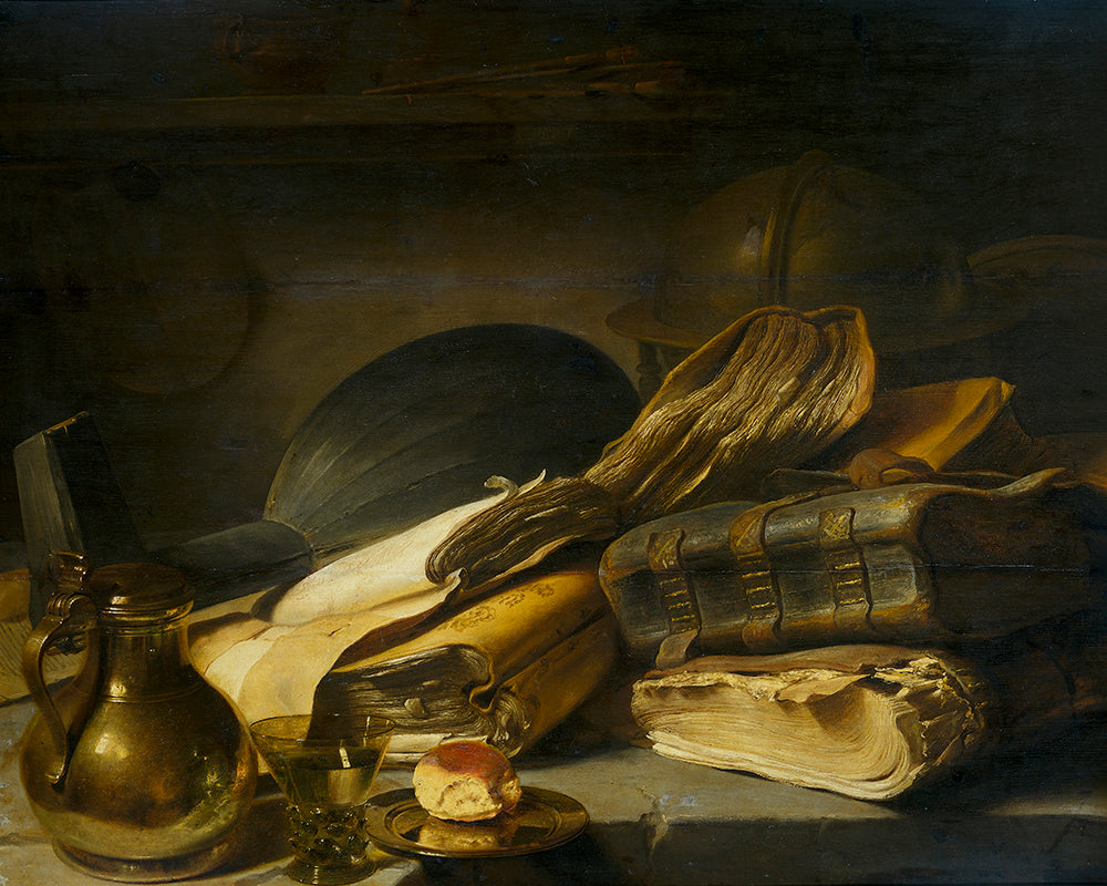 Vanitas Still Life by Rembrandt Harmenszoon van Rijn