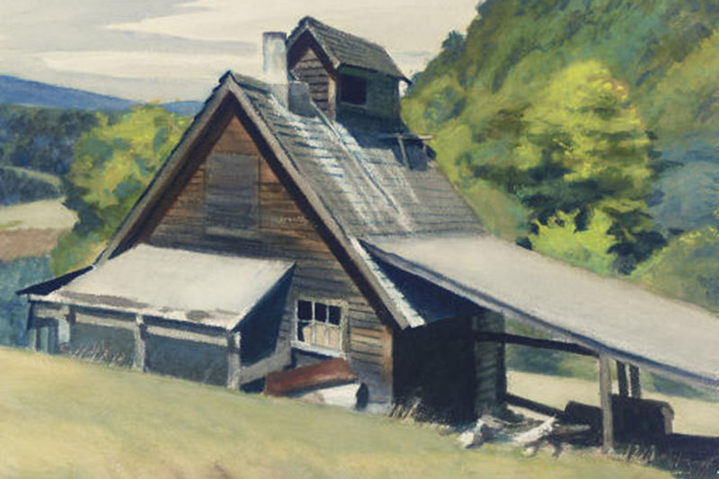 Vermont Sugar House  by Edward Hopper