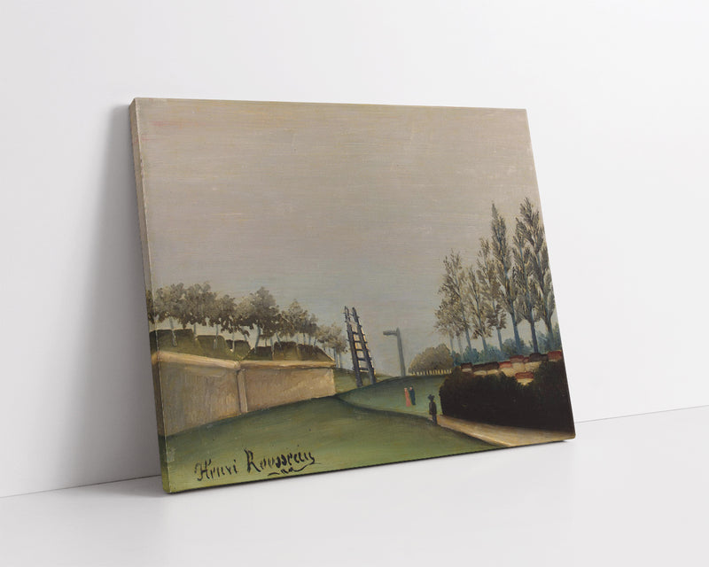 View from the Porte de Vanves, Paris by Henri Rousseau