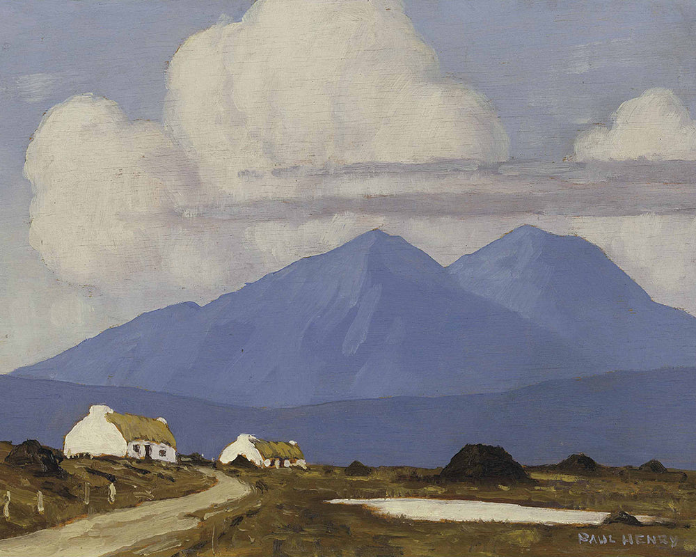 West of Ireland Cottages by Paul Henry