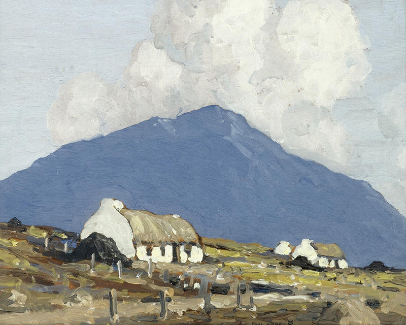 West of ireland Cottages by Paul Henry