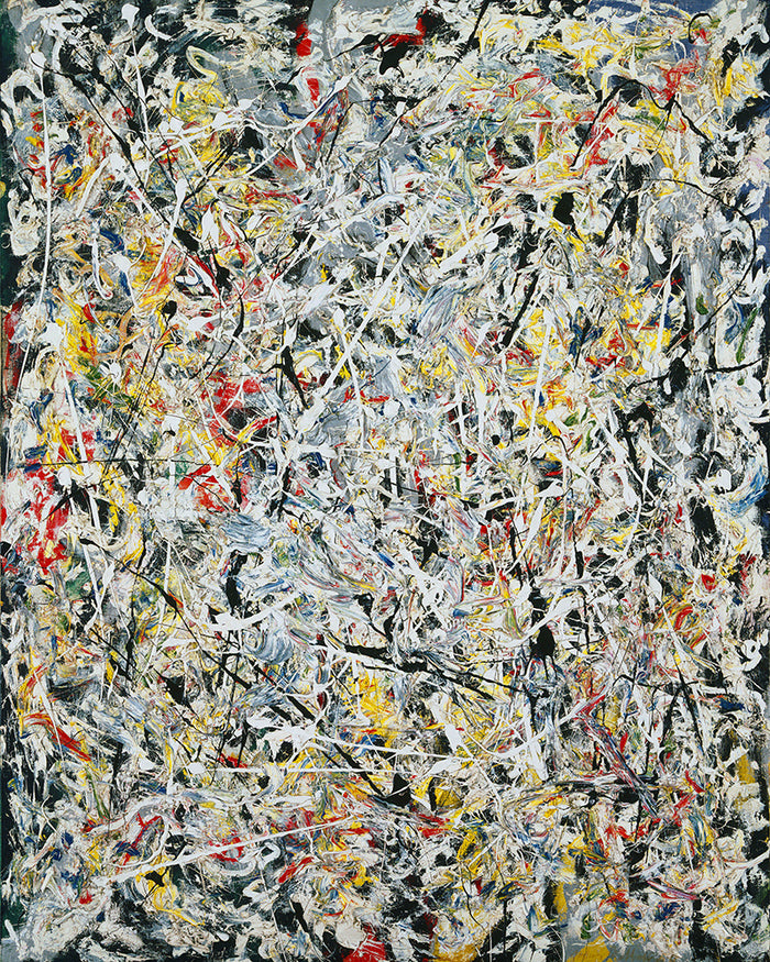 White Light by Jackson Pollock