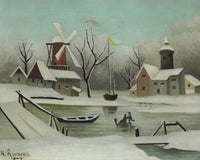 Winter (L’Hiver), 1907 by Henri Rousseau
