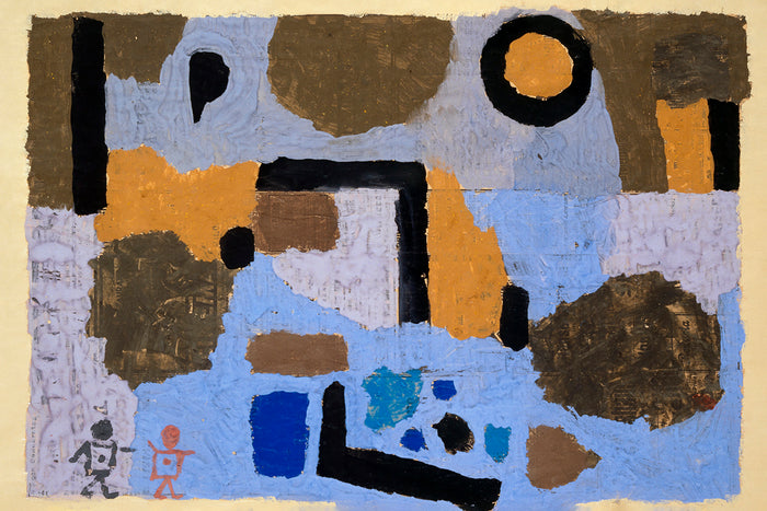 With the two lost ones  by Paul Klee