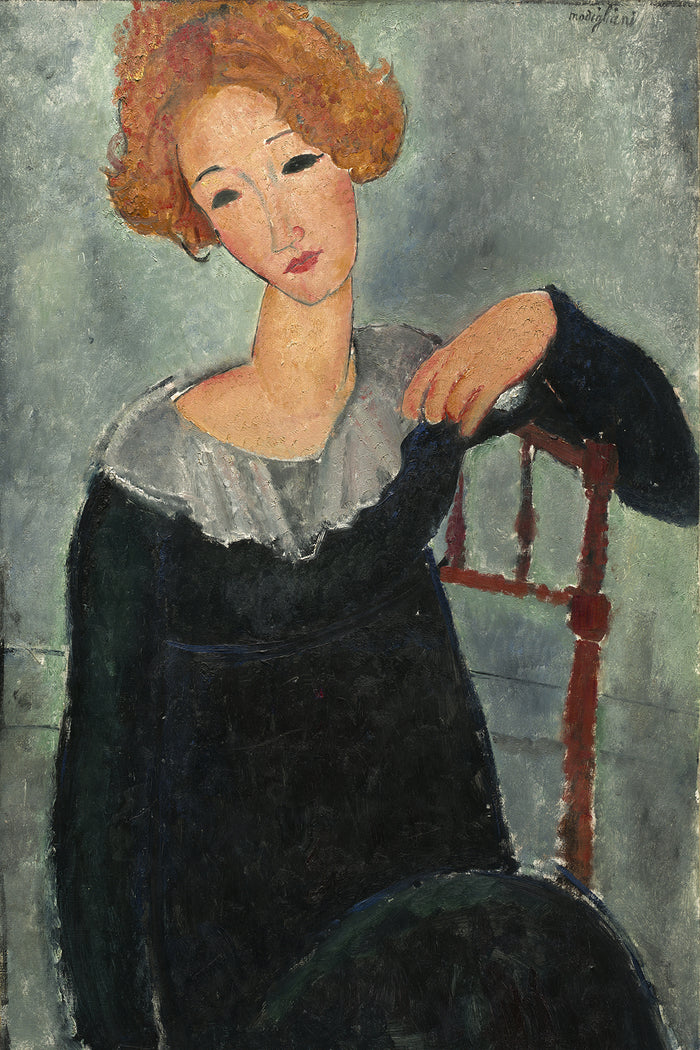 Woman with Red Hair by Amedeo Modigliani
