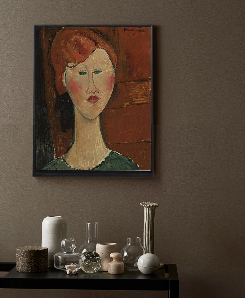 Woman with Red Hair  by Amedeo Modigliani