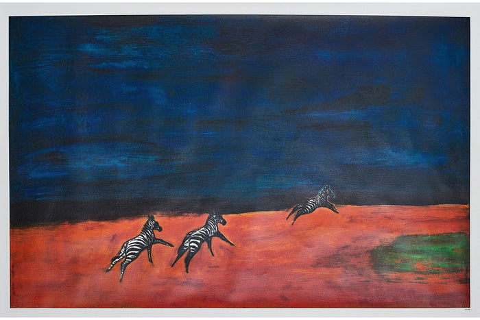 Zebras by San Yu