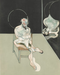 seated figure by Francis Bacon