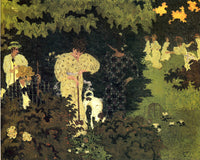 dusk-or-a-round-of-croquet by Pierre Bonnard