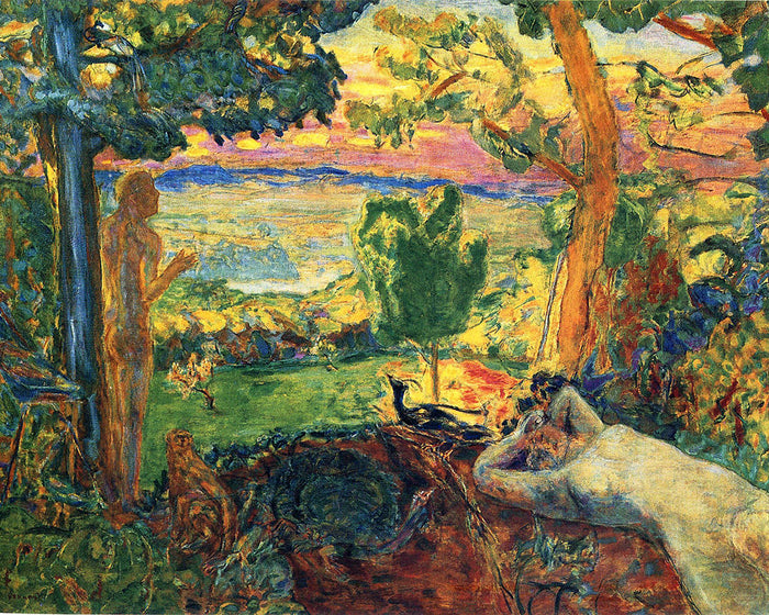 earthly-paradise by Pierre Bonnard