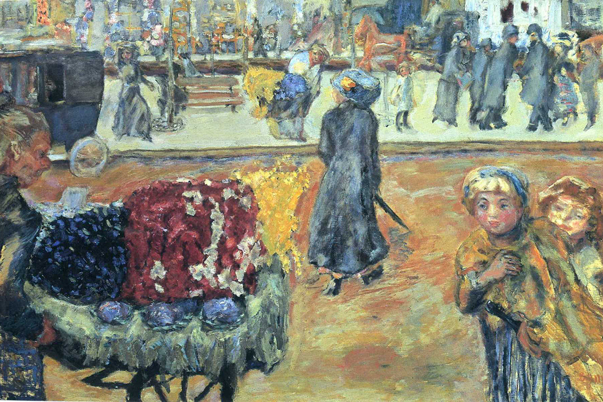 evening-in-paris by Pierre Bonnard