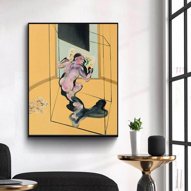 figure in movement by Francis Bacon