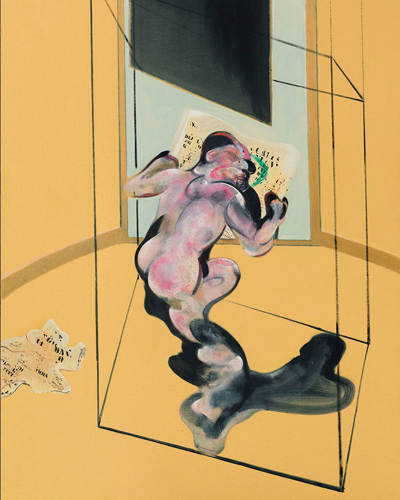 figure in movement by Francis Bacon