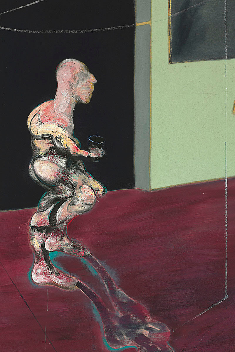 figure turning by Francis Bacon