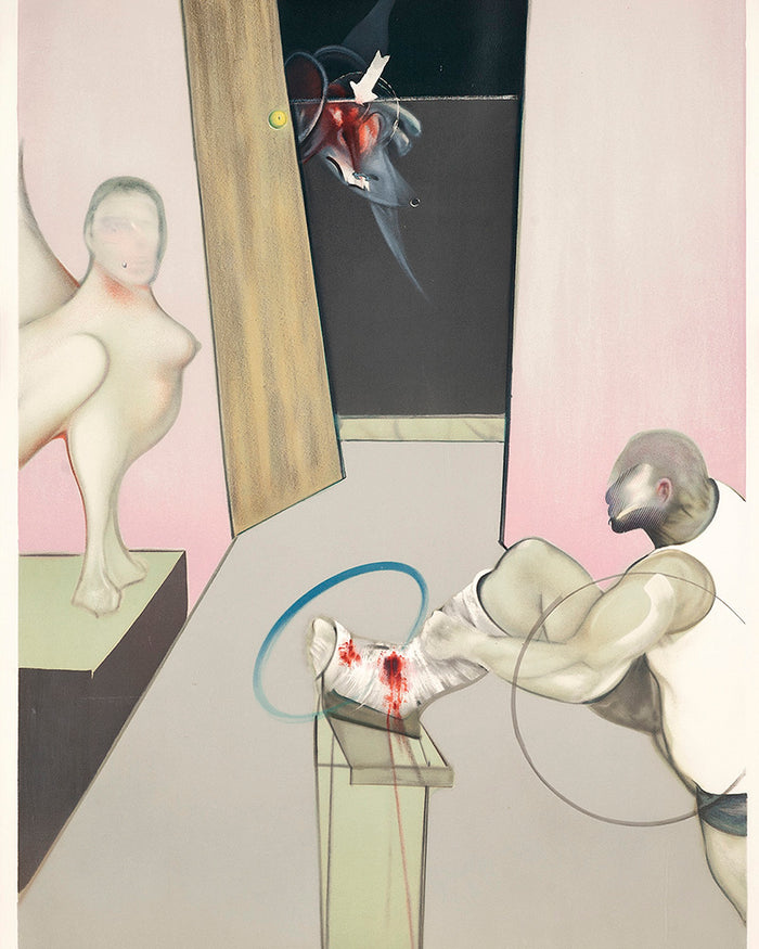 oedipus and the sphinx by Francis Bacon