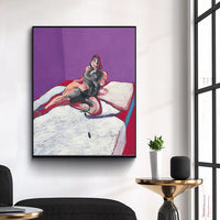 portrait of henrietta moraes by Francis Bacon