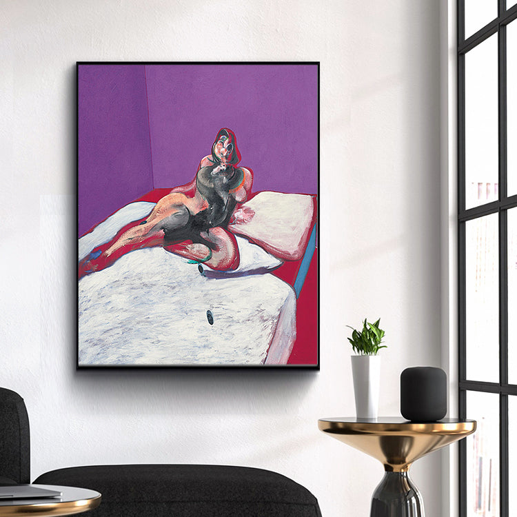 portrait of henrietta moraes by Francis Bacon