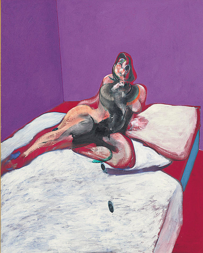 portrait of henrietta moraes by Francis Bacon