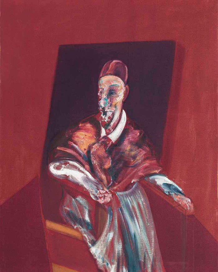 seated figure by Francis Bacon