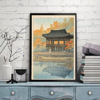 kawase_hasui_a_set_of_eight_prints_of_korea032716 by Kawase Hasui