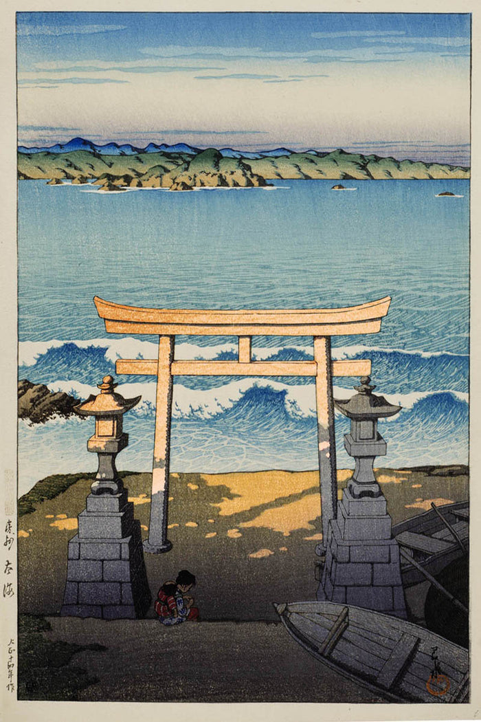boshu_taikai_from_the_series_tabi_miyage_dai-sanshu_woodc012016 by Kawase Hasui