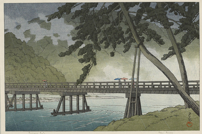 calendar_for_the_pacific_transport_lines by Kawase Hasui
