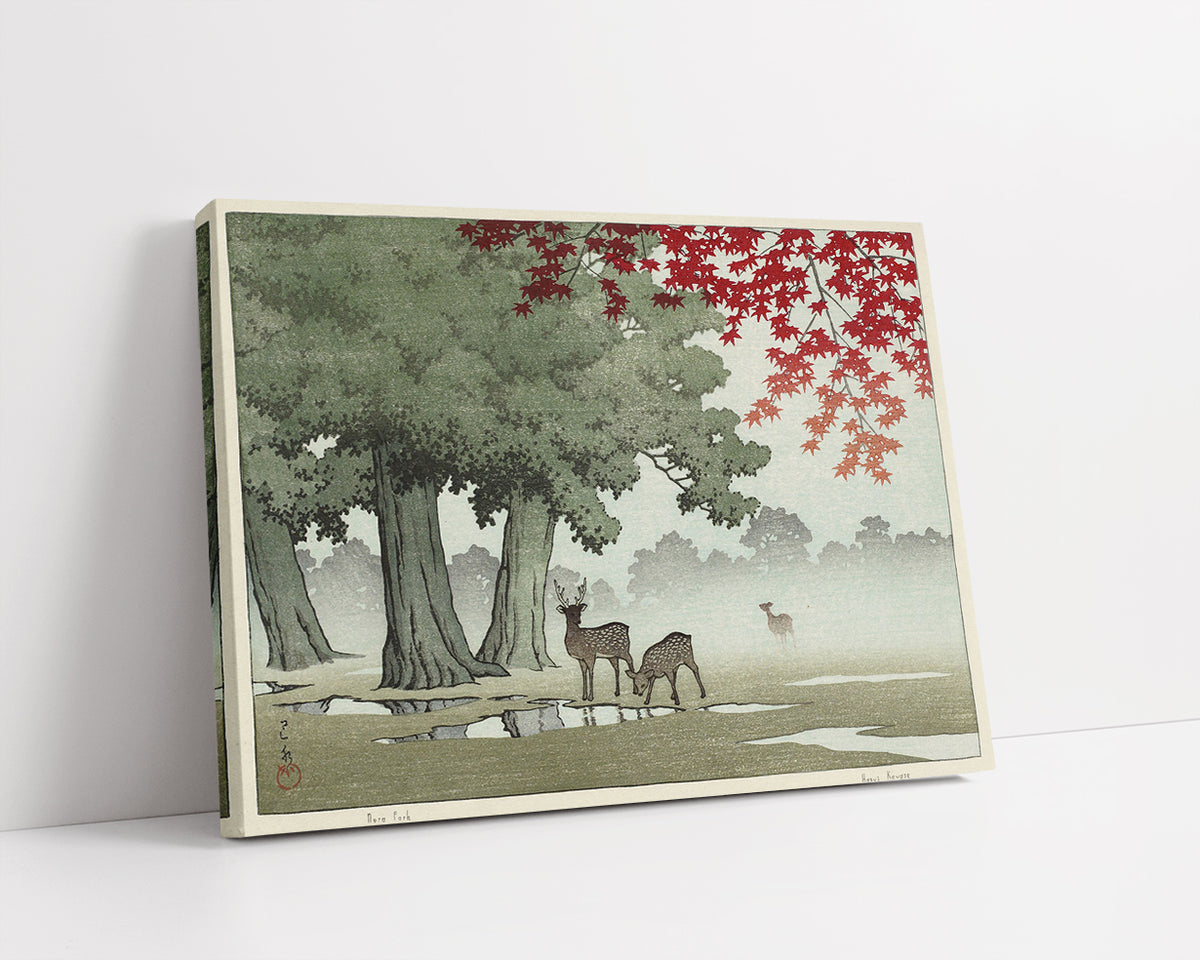 calendar_for_the_pacific_transport_linesBranch by Kawase Hasui