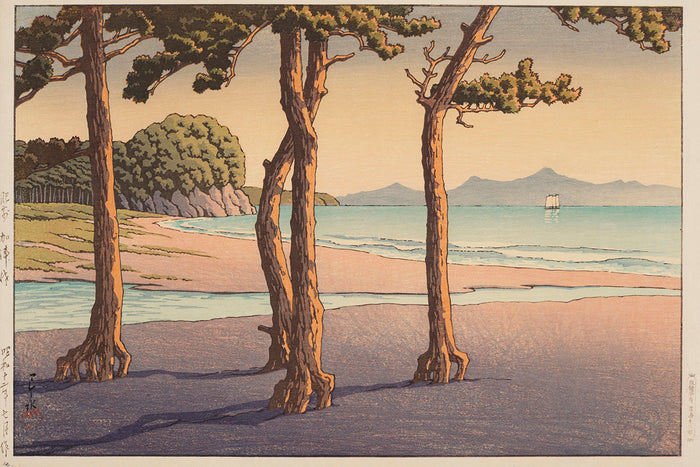 hizen_katsusa by Kawase Hasui