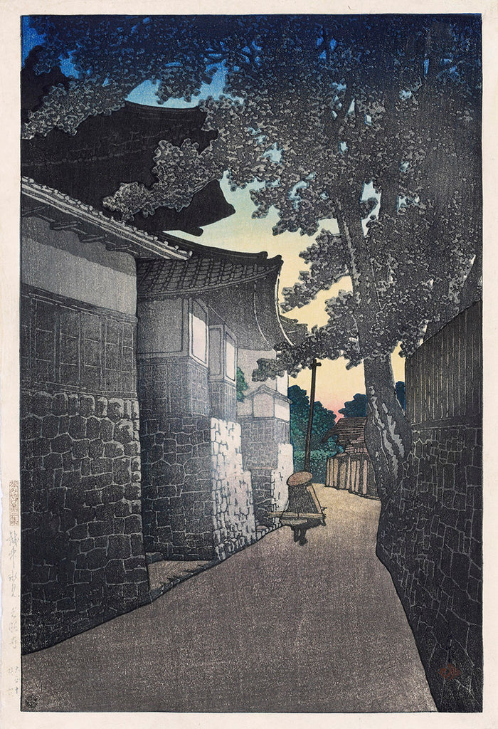 kawase_hasui_kosho_temple123311 by Kawase Hasui