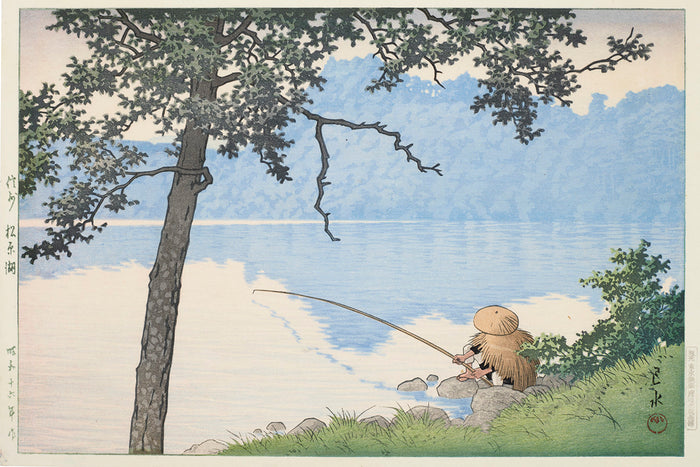 shinshu_matsubarako071301 by Kawase Hasui