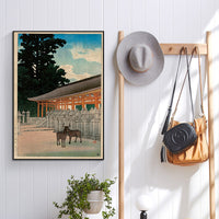kawase_hasui_the_kasuga_shrine_in_nara011126 by Kawase Hasui