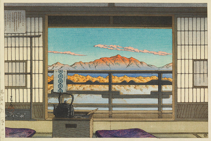 three_landscape_prints by Kawase Hasui