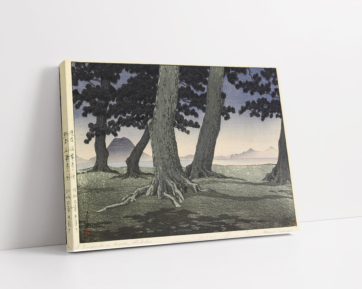 three_landscape_prints by Kawase Hasui