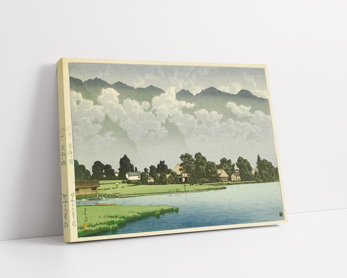 three_landscape_prints by Kawase Hasui