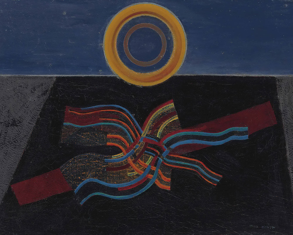 le soleil noir or tremblement de terre by Max Ernst